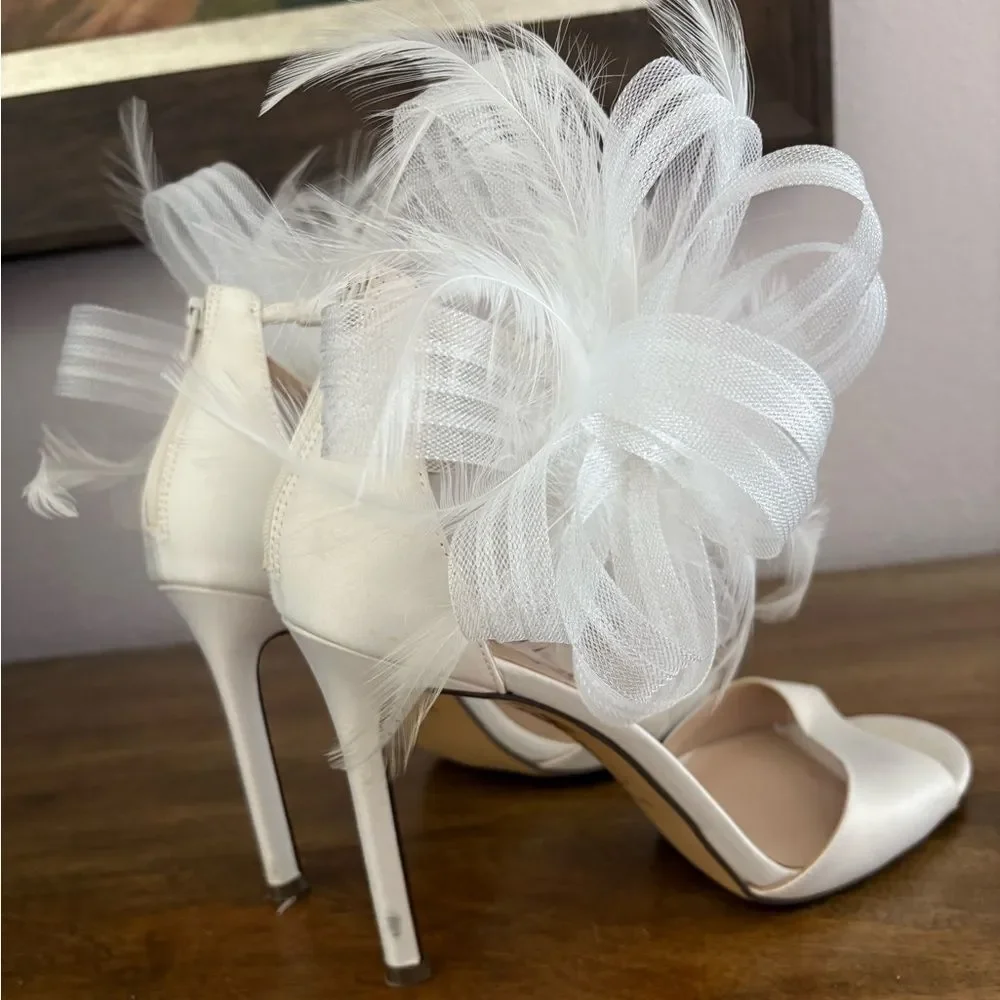 Nina Daciana Sandal Wedding Off White 9.5